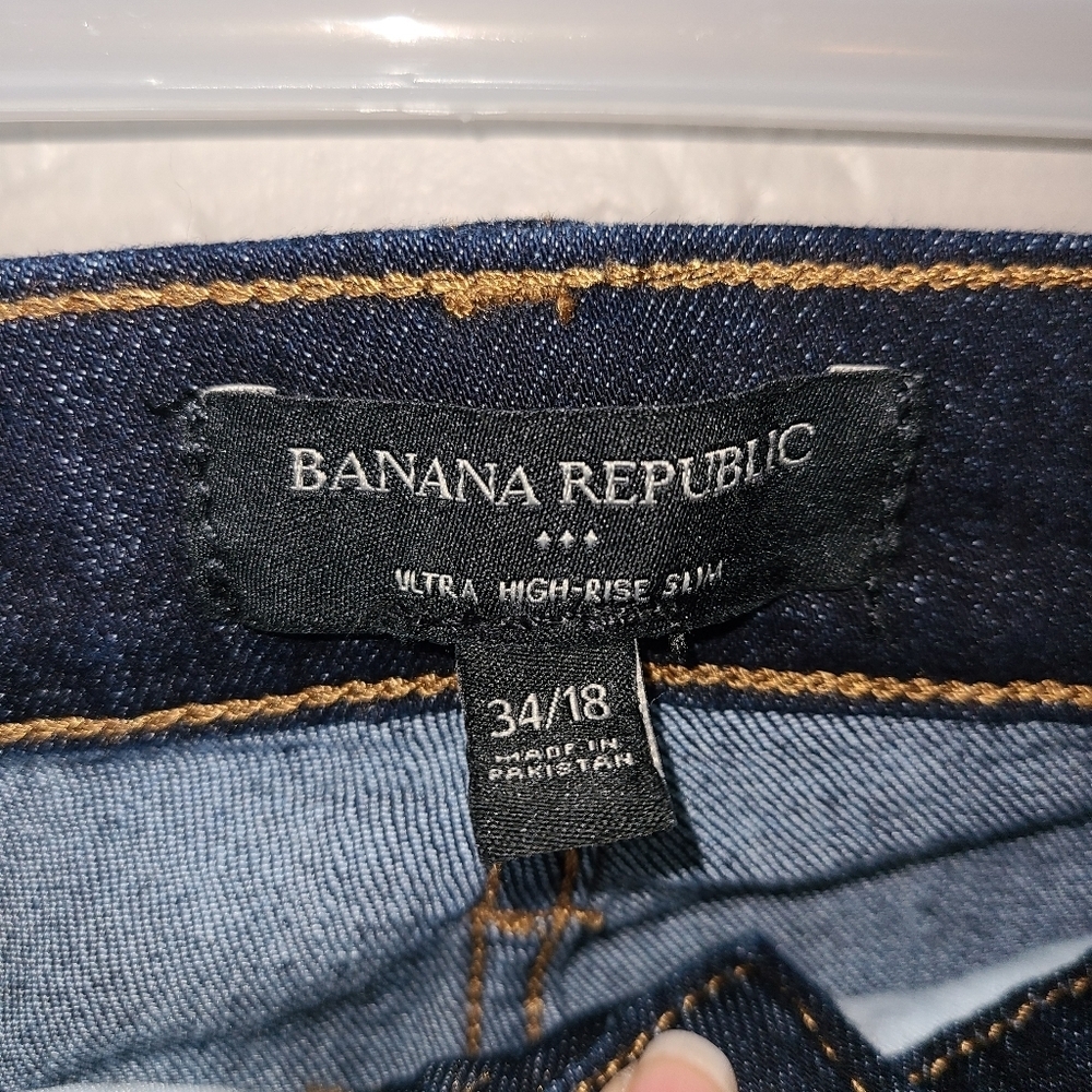 Banana Republic Blue Jeans - Picture 3 of 5